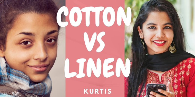 Cotton Kurtis vs Linen Kurtis