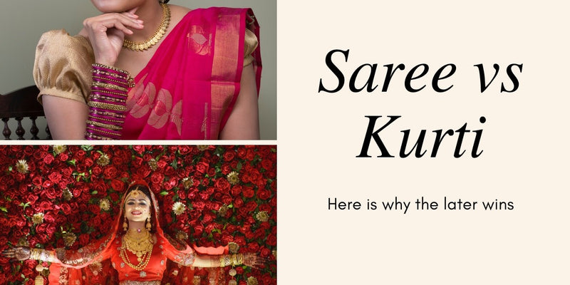 Saree vs Kurti? Here is Why the Later Wins!
