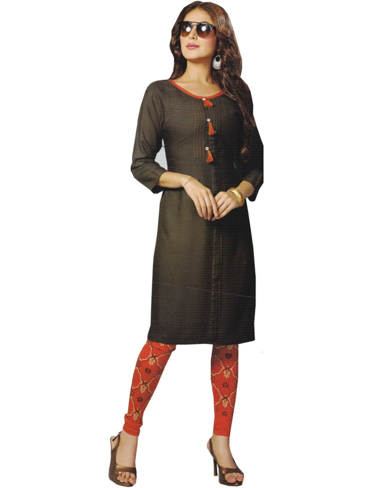 traditional straight kurta with lining | handmade kurta design – panchakanya